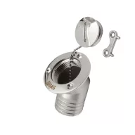 Vstop za gorivo 45° kovinski 50 mm EVA