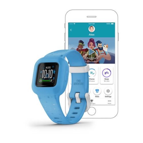 Garmin vivofit jr. 3 Modre zvezde z nastavljivo zapestnico Pametna ura
