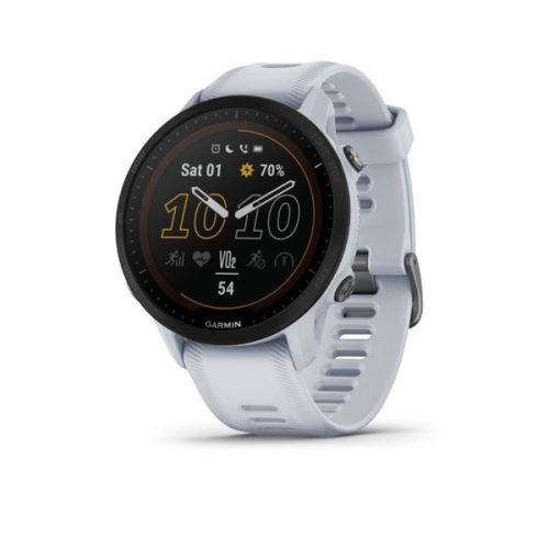 Garmin Forerunner 955 Solar Bela Kamnita Pametna ura