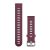 Pas za uro Garmin 20 mm iz silikona v barvi jagod, z zaponko iz nerjavečega jekla (Quick Release) za Forerunner 245