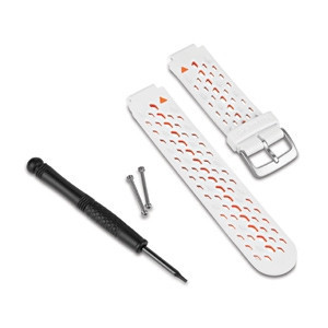 Pas ura Garmin Forerunner 220/620 bel/oranžen za pametno uro