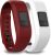 Pašček za uro za Garmin Vívofit 3 Marsala/Bele pametne ure