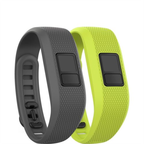 Zapestnica za Garmin Vívofit 3 sivo/zeleno uro