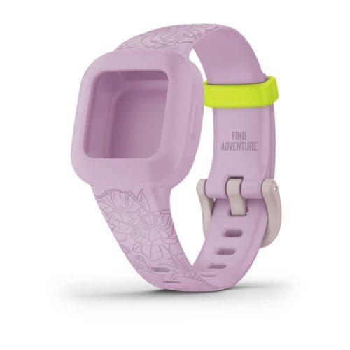 Pas ura Garmin vivofit JR3 vijolična roža za pametno uro