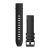 Pas ura Garmin 22 mm črno usnje, črna zaponka (QuickFit) za MARQ pametno uro