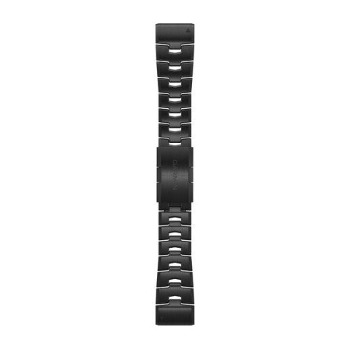 Pašček za uro Garmin 26 mm titan z DLC prevleko, titan (QuickFit) za Fenix 6X