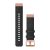 Pašček za uro Garmin 20 mm najlon črna najlon, rožnato zlata zaponka z zatičem (QuickFit) za uro Fenix 6S