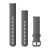 Pašček za uro Garmin 20 mm sencasto siv silikon, siva zaponka (Quick Release) za pametno uro