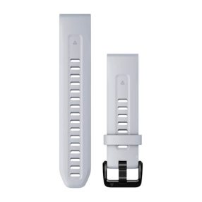   Pas ura Garmin 20 mm bel silikon (QuickFit) (Fenix 7S) za pametno uro