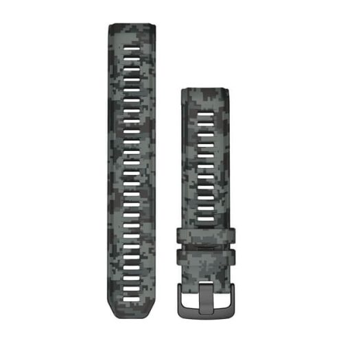 Pas za uro Garmin 22 mm grafitni camo silikonski (Instinct 2) za pametno uro