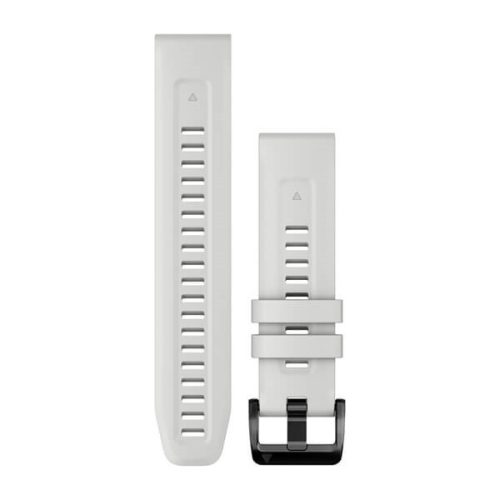 Pas ura Garmin 22 mm Carrera bel silikon (QuickFit) za pametno uro
