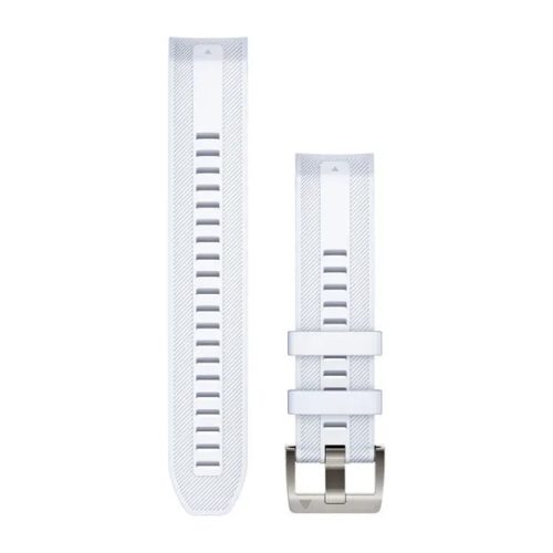 Pas ura Garmin 22 mm bel silikon (QuickFit), za MARQ (Gen 2)