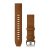 Pas ura Garmin 22 mm usnje/FKM hibrid, rjava/črna (QuickFit), za MARQ (Gen 2)