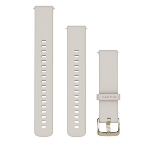 Pas za uro Garmin 18 mm siva silikon (hitro sproščanje) za uro Venu 3