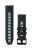 Zapestnica Garmin 26 mm črno/modri silikon (QuickFit) za pametno uro