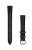 Zapestnica Garmin Lily 2 14mm usnje, črna, s kremno-zlatim zaponko (110-175mm) za pametno uro