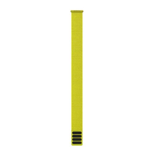 Pas ura Garmin 26 mm neonsko rumene barve (UltraFit) za pametno uro