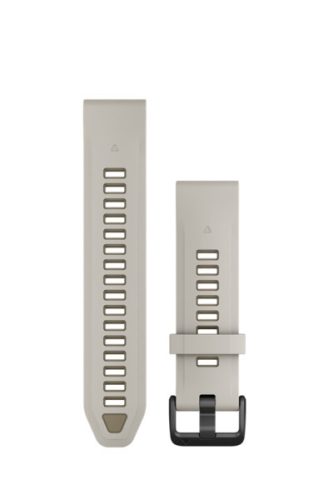 Pas ura Garmin 20 mm siv/temno peščen (QuickFit) za pametno uro