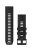 Zapestnica Garmin 26 mm črna/siva silikon (QuickFit) za pametno uro
