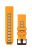 Zapestnica Garmin 26 mm oranžno/grafitno silikonska (QuickFit) za pametno uro