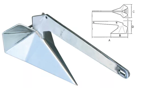 Sidro Delta iz nerjavečega jekla 6 kg