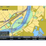 Donava Madžarska. Digitalna karta Slovaške Lowrance