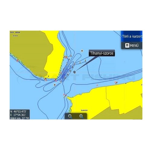 Digitalna karta Balatona Lowrance