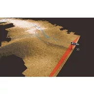 Oddajnik Lowrance StructureScan 3D s črno skrinjico