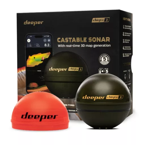 Deeper CHIRP + 2 iskalnika rib 
