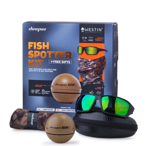 Deeper Chirp + 2 komplet za iskalce rib