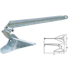 Sidro Anker CQR 5 kg