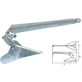 Sidro Anker CQR 7 kg