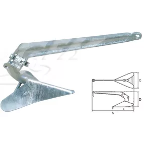 Sidro Anker CQR 16 kg