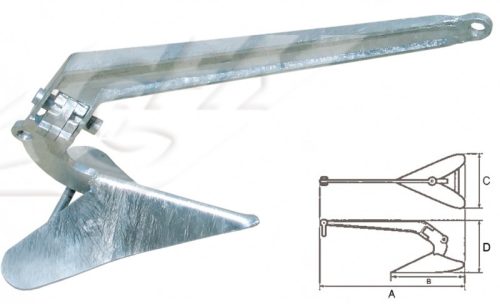 Sidro Anker CQR 16 kg
