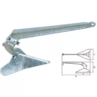 Sidro Anker CQR 27 kg