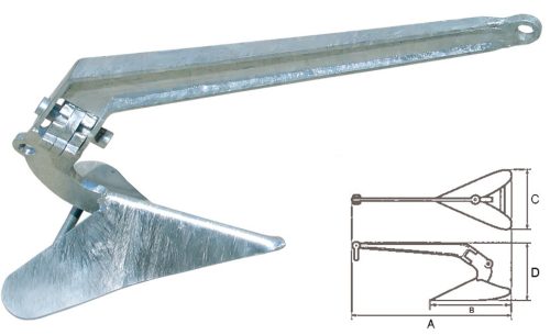 Sidro Anker CQR 27 kg