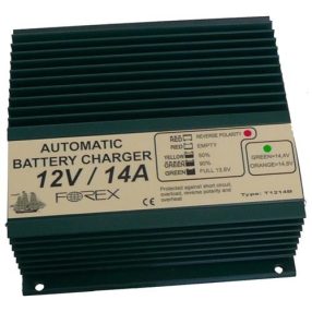 Polnilec baterij 12V -14A samodejni FRX