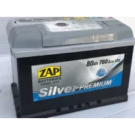 Baterija ZAP Silver Premium 80 Ah