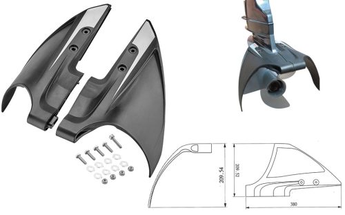 Stabilizator in zaščita propelerskega vijaka v enem za 40-250 KM