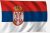 Srbska zastava 30 x 20 cm