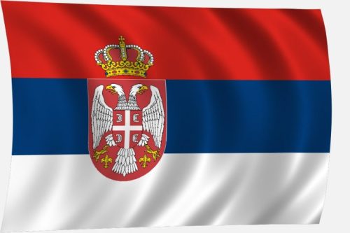Srbska zastava 100 x 60 cm