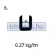 EPDM gumijasti profil model 6 SOL