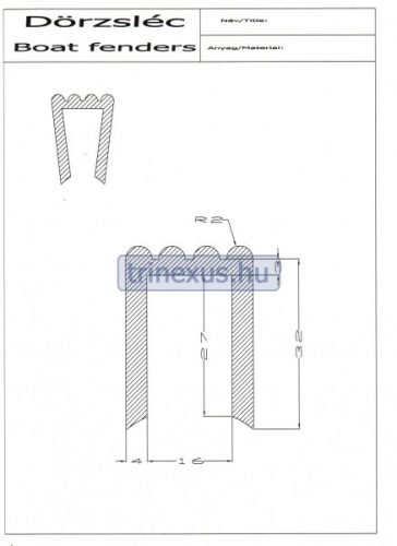 TPE gumijasti profil PSB009 siva SOL