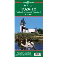 Knjiga, turistična karta jezera Theiß