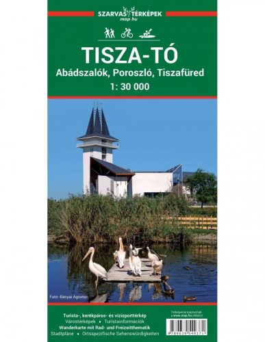 Knjiga, turistična karta jezera Theiß