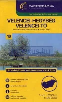 Knjiga, turistična karta Venedigskega jezera
