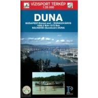 Knjiga, turistična karta Donava Budimpešta-Dunaújváros