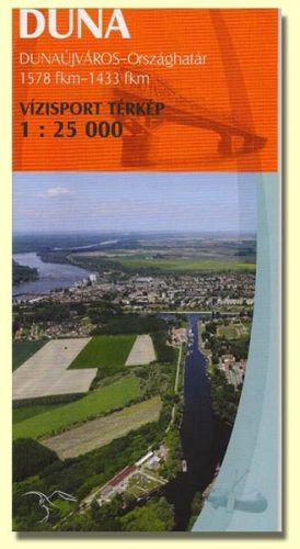 Knjiga, turistična karta Donava Dunaújváros-Országhattar