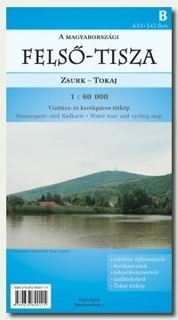 Knjiga, karta Upper Theiß Zsurk-Tokaj