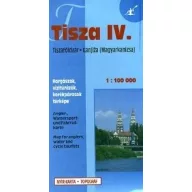 Knjiga, karta Tisza 4. Tiszaföldvár-Magyarkanizsa
